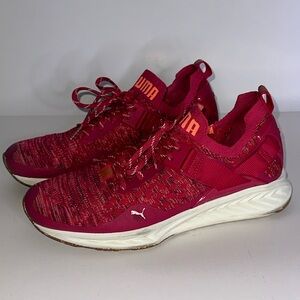 Puma Ignite Woman 10 Pink EvoKnit Sneaker
